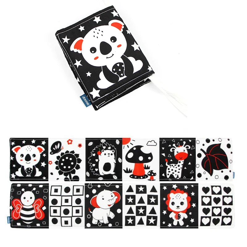 Baby Sensory Cloth Book (Jungle Animals)
