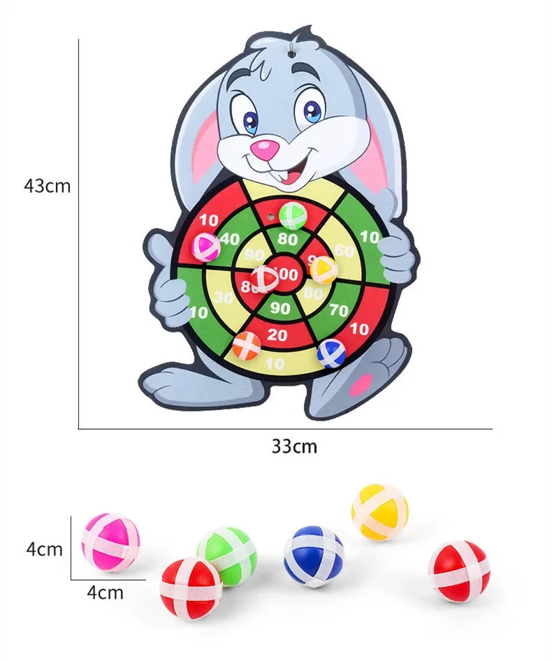 Kids Dart Board with Sticky Balls