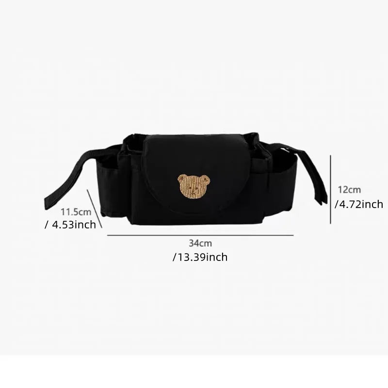 Baby Stroller Organizer Bag with Cup Holder