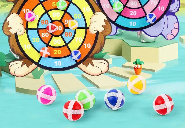 Kids Dart Board with Sticky Balls
