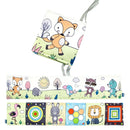 Baby Sensory Cloth Book (Jungle Animals)