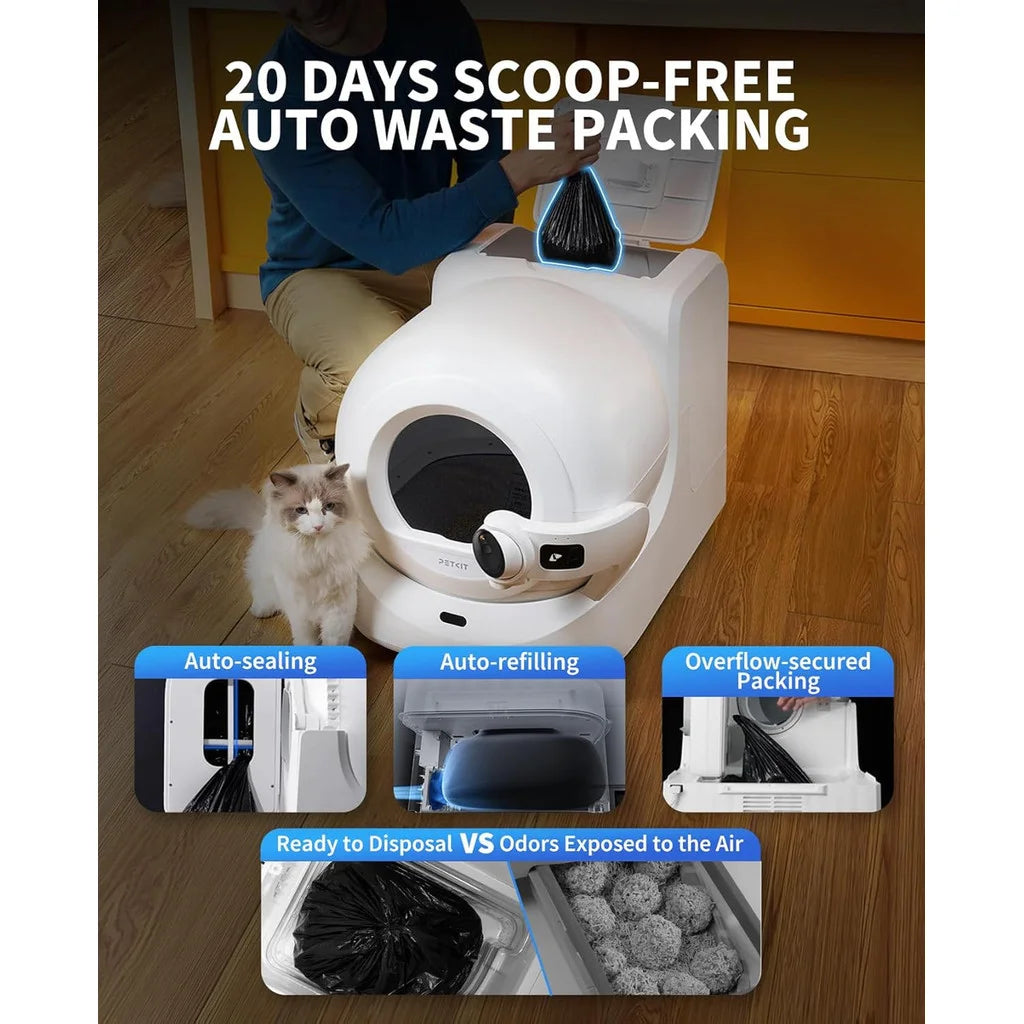 AI-Powered Smart Cat Litter Box with Camera