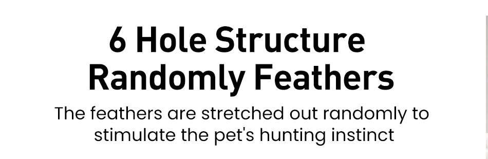 Interactive Electronic Cat Toy with Feathers and LED Lights