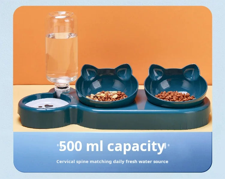 Automatic Pet Feeder with Water Dispenser