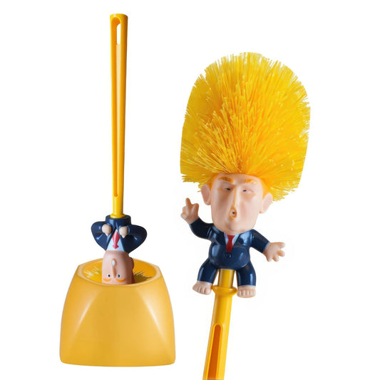 Funny Character Toilet Brush Set