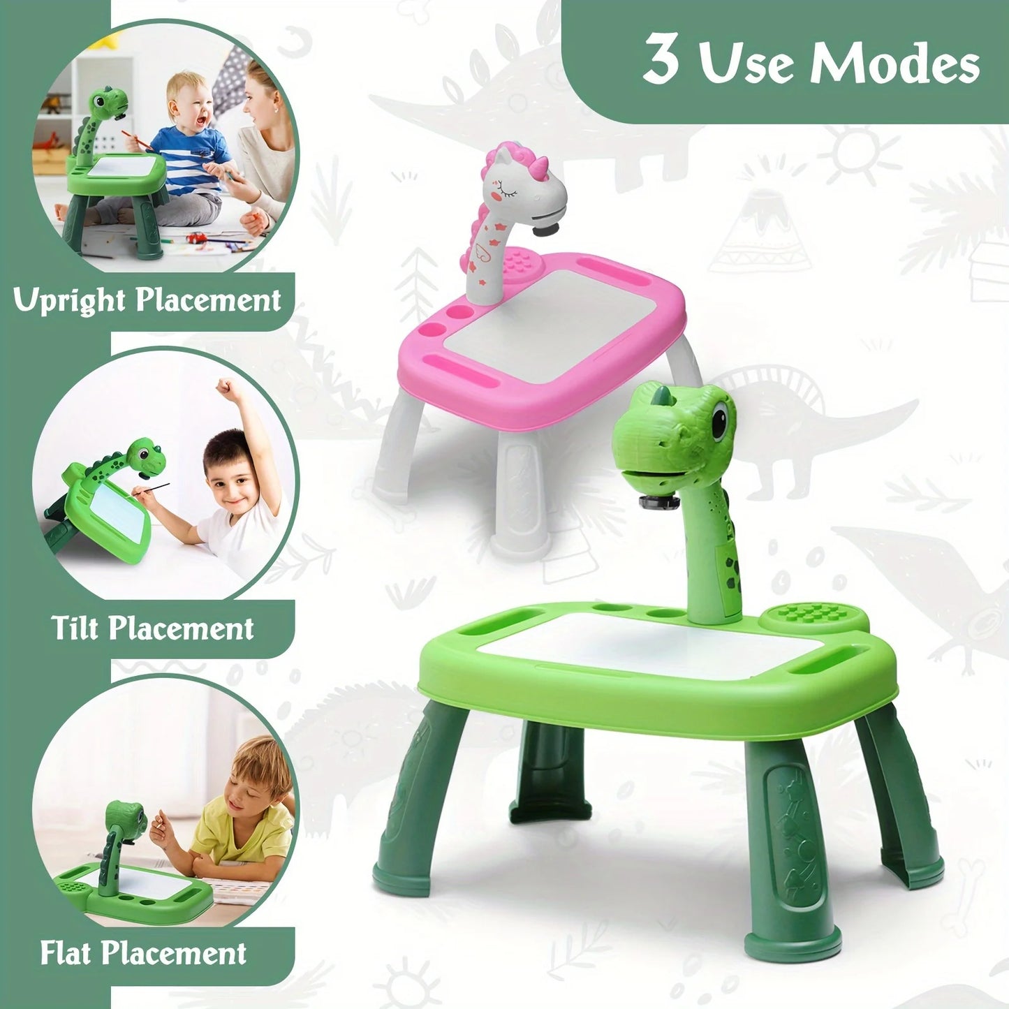 Kids Drawing Projector Table