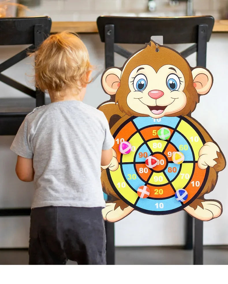 Kids Dart Board with Sticky Balls