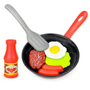 Kids Kitchen Play Set – Frying Pan & Food