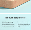 4-in-1 Wooden Montessori Puzzle (3D + Shapes + Numbers)