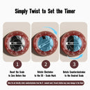 Kitchen Twist Timer (Magnetic)