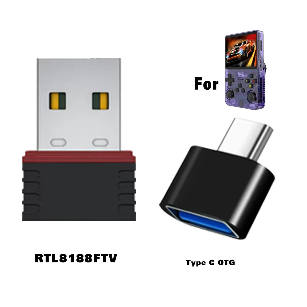 USB Wi-Fi Adapter with Type-C OTG