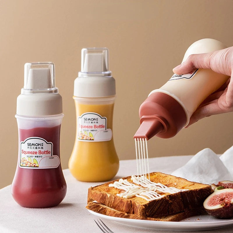 5-Hole Squeeze Sauce Bottle