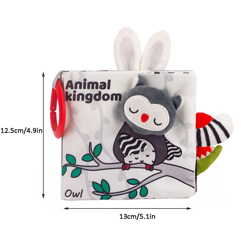 Baby Sensory Cloth Book (Jungle Animals)