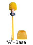 Funny Character Toilet Brush Set