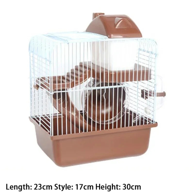 Complete Hamster Cage with Accessories