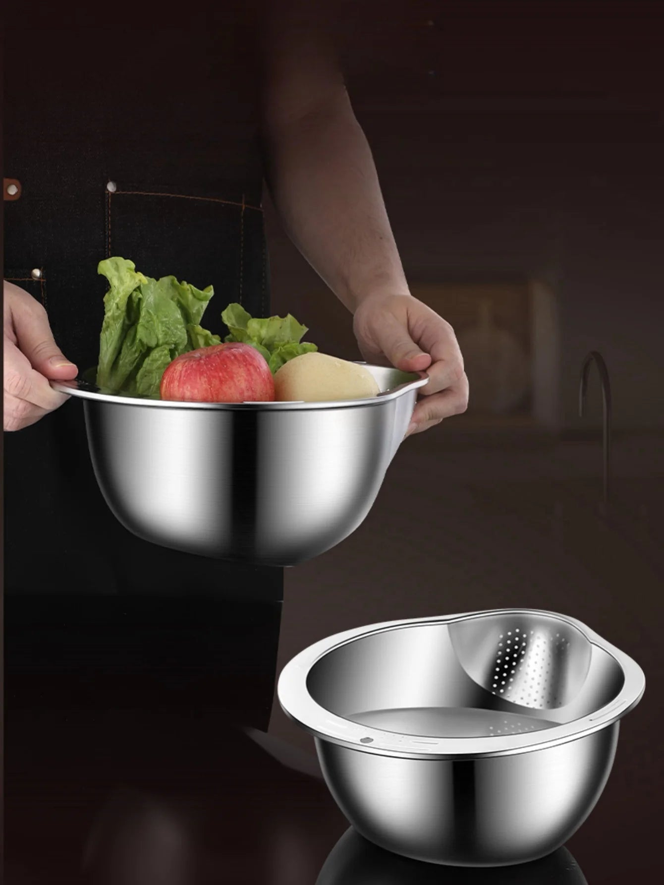 Rice Washing Bowl