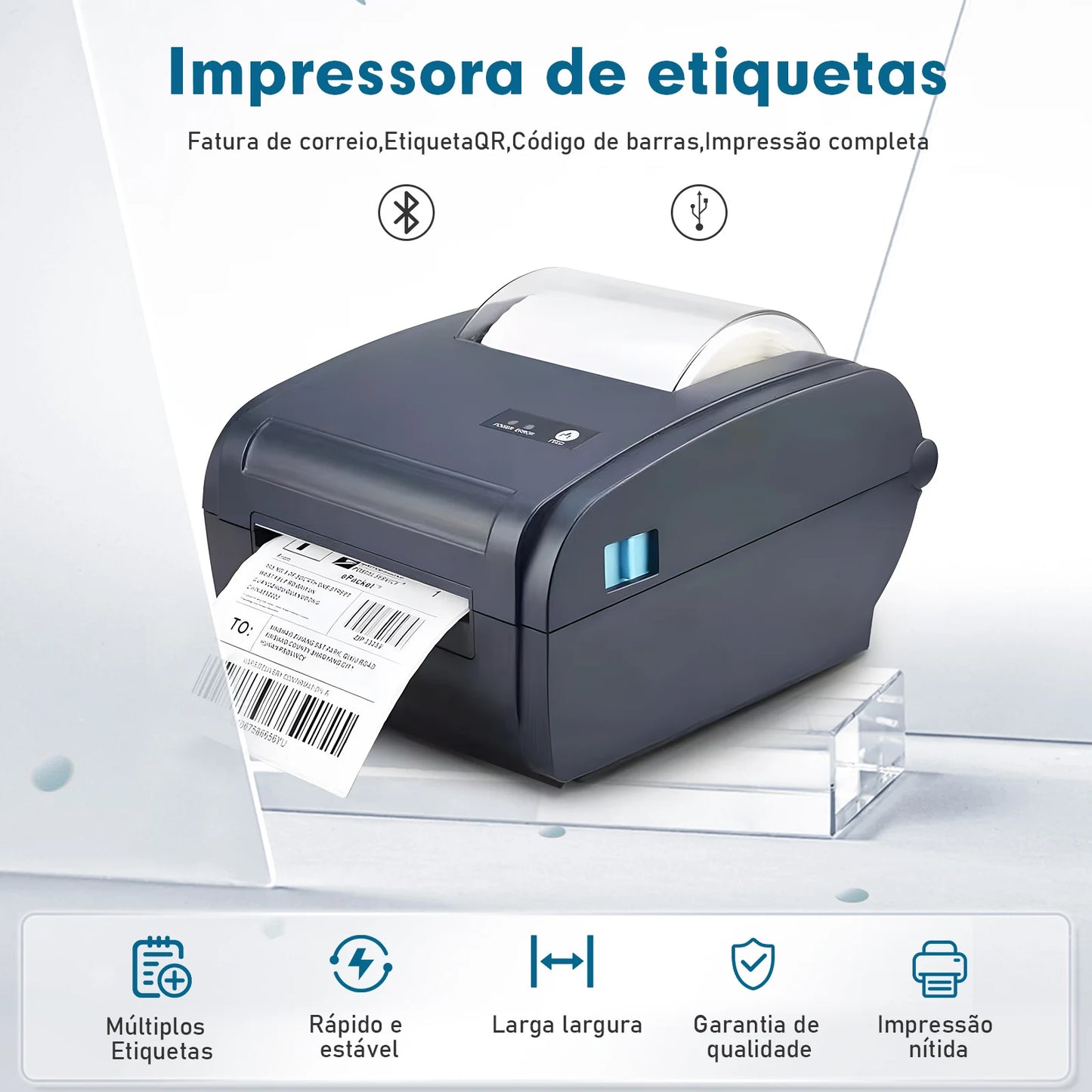 Bluetooth Thermal Label Printer