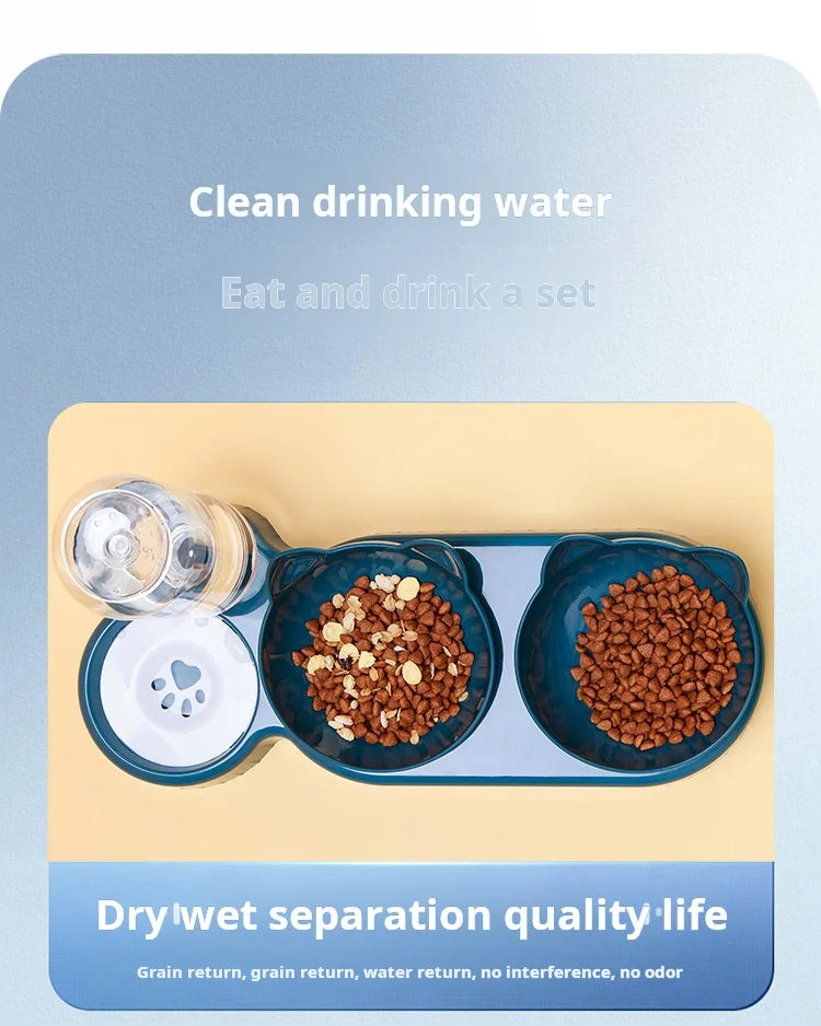 Automatic Pet Feeder with Water Dispenser