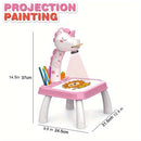 Kids Drawing Projector Table