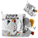 Baby Sensory Cloth Book (Jungle Animals)