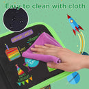 Reusable Drawing Book with Markers