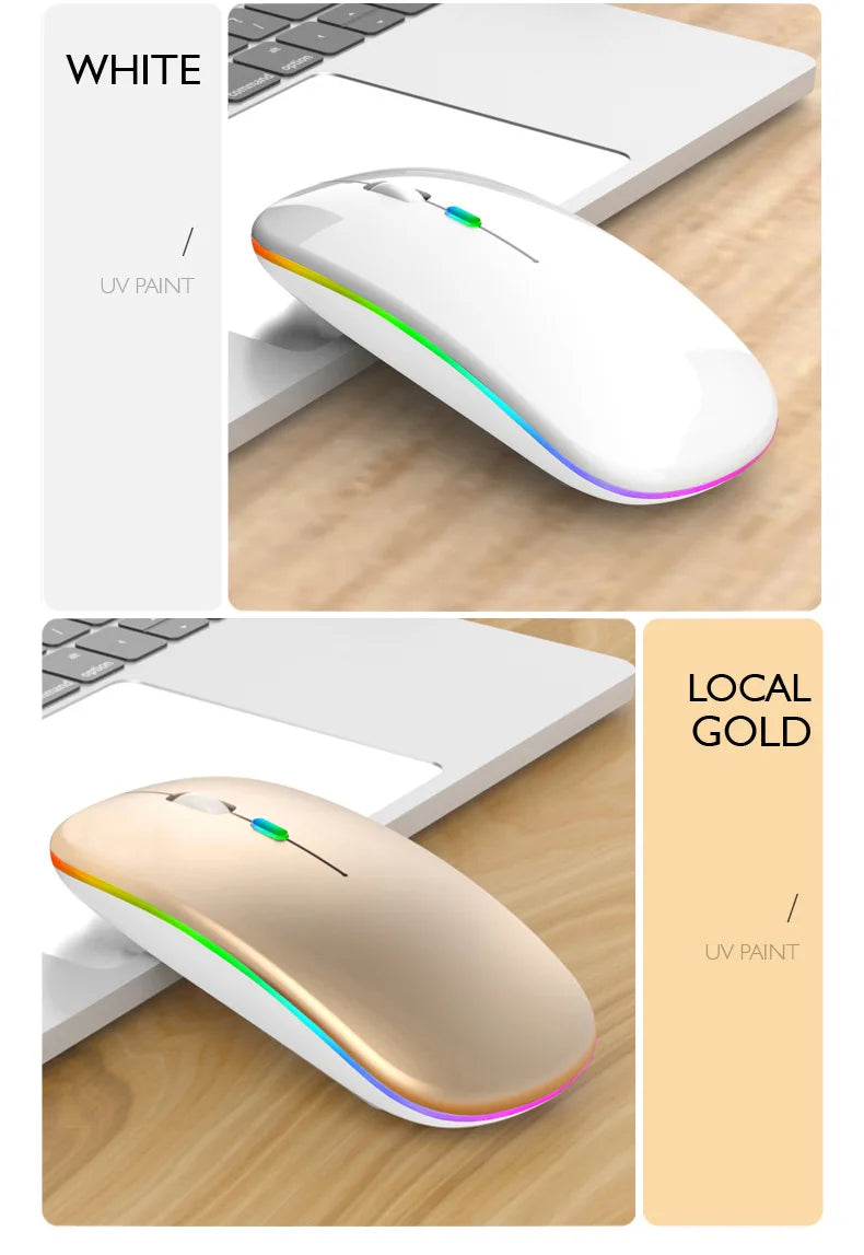 Dual Mode Wireless Mouse (BT + 2.4G)