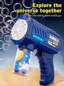 Automatic Bubble Gun with LED Lights