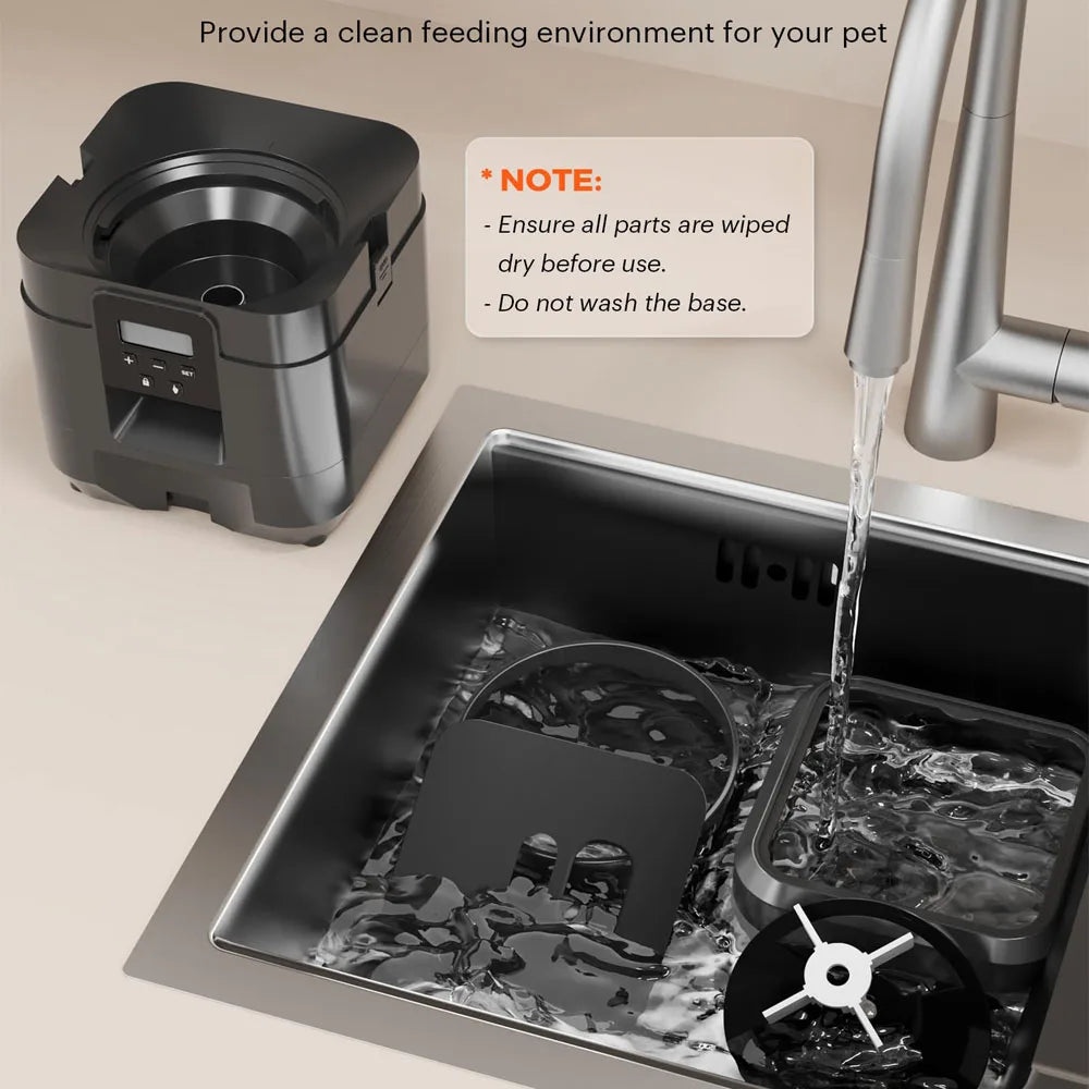 Smart Automatic Pet Feeder with Wi-Fi