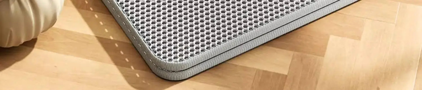 Double-Layer Cat Litter Mat