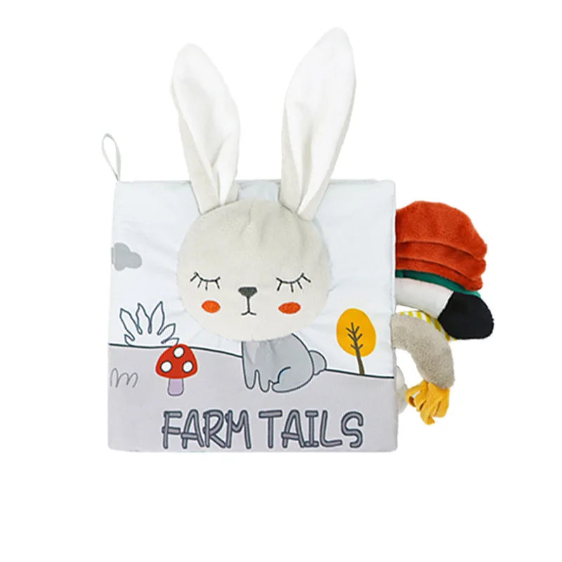 Baby Sensory Cloth Book (Jungle Animals)