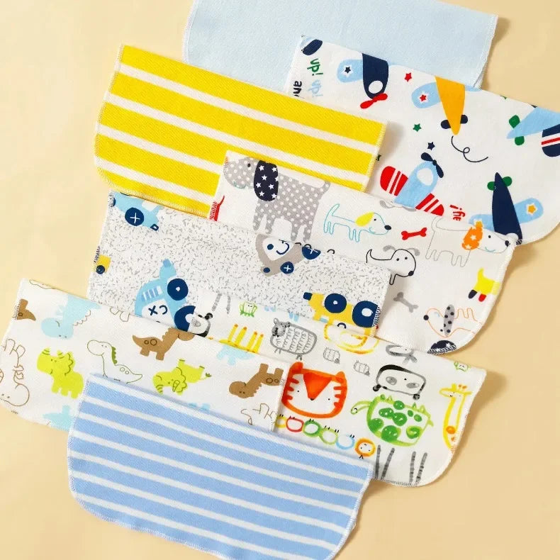 Baby Cotton Washcloth Set – 100% Cotton