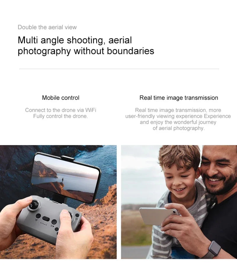 Drone Quadricóptero com Câmera
