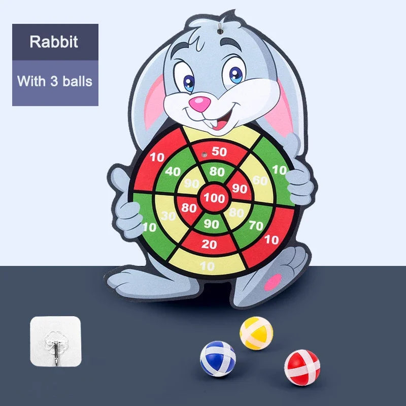 Kids Dart Board with Sticky Balls