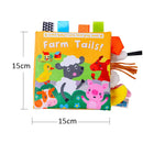 Baby Sensory Cloth Book (Jungle Animals)