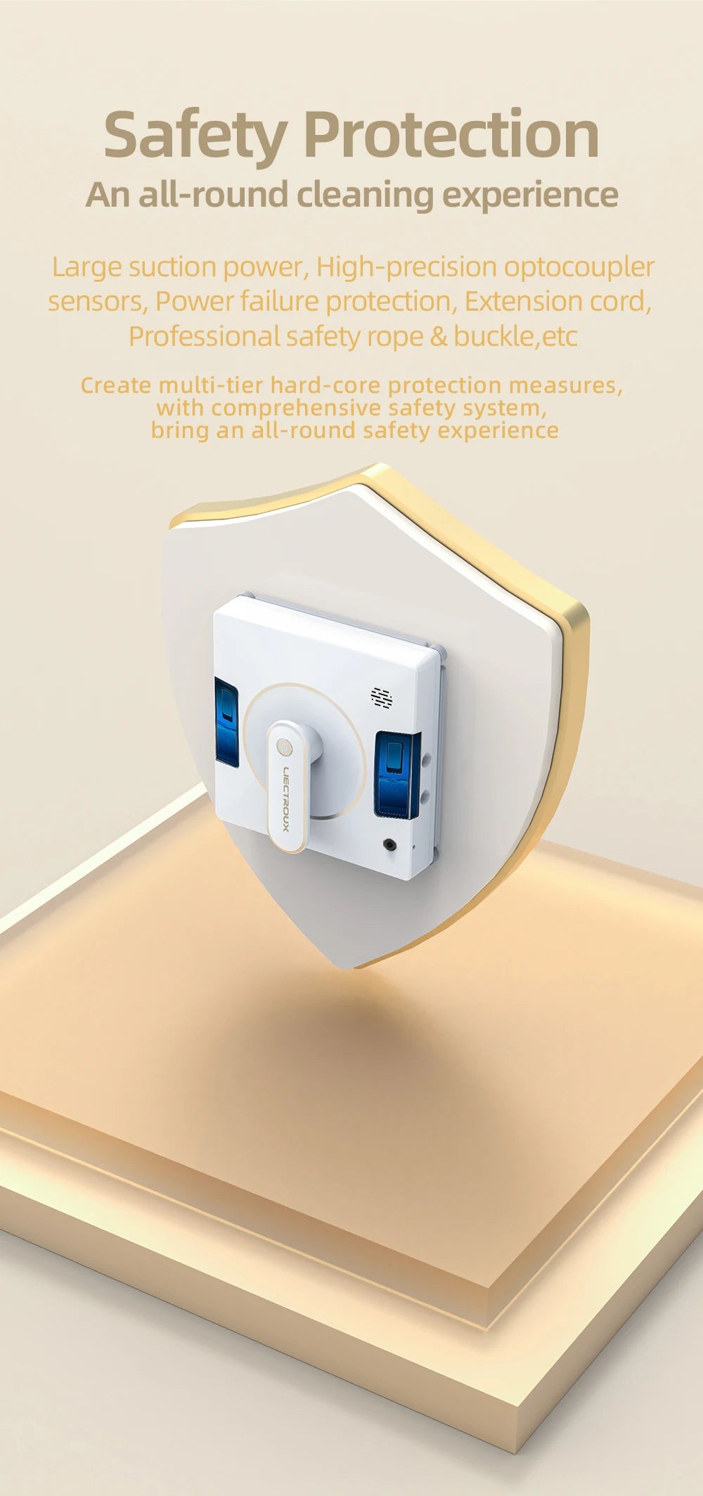 Intelligent Window Cleaning Robot