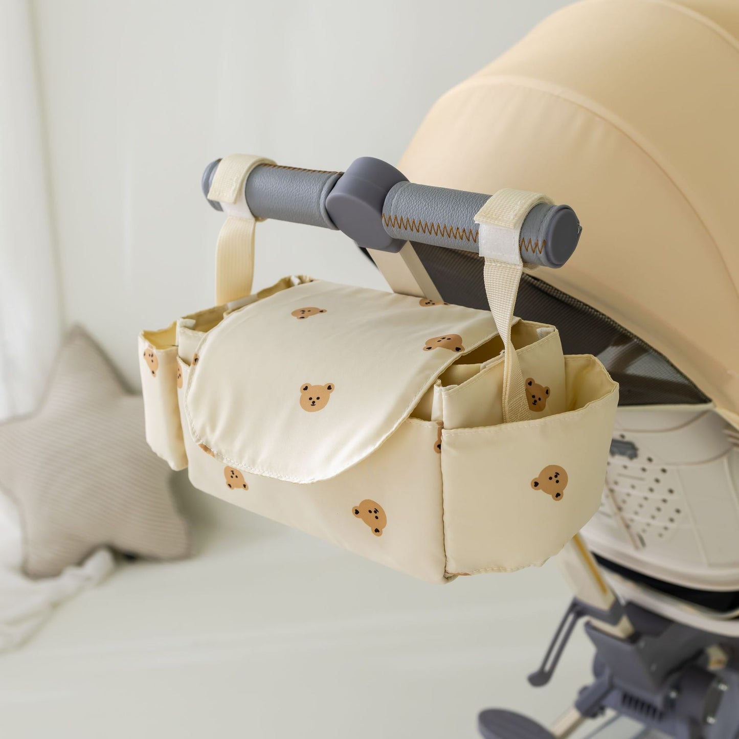 Baby Stroller Organizer Bag with Cup Holder
