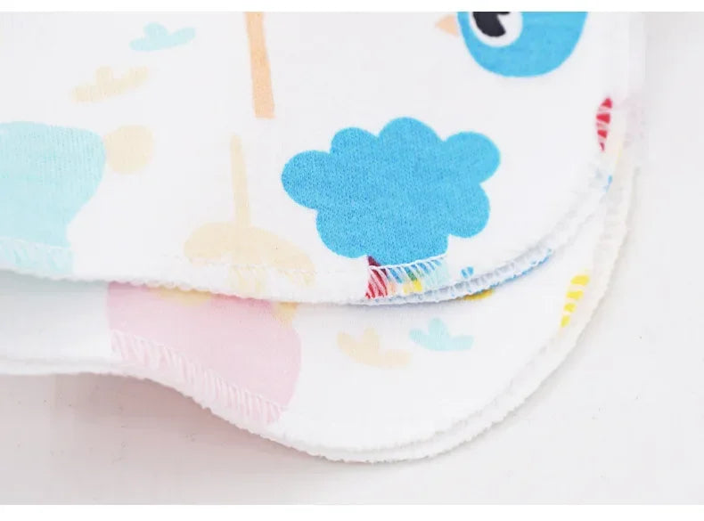 Baby Cotton Washcloth Set – 100% Cotton