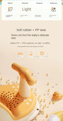 Baby Bath Seat with Backrest and Safety Bar