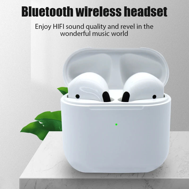 Wireless Bluetooth Earbuds – Compact Design with Charging Cas