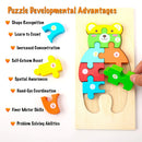 3D Wooden Montessori Animal Puzzle