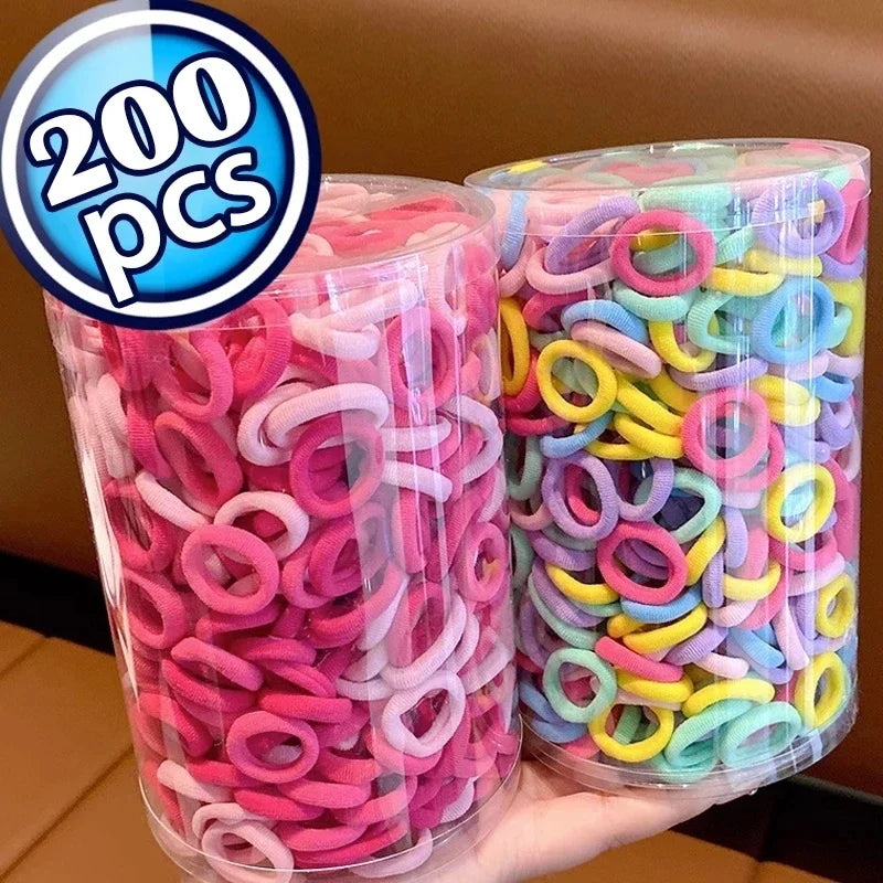 Mini Hair Ties Set (200 pcs)