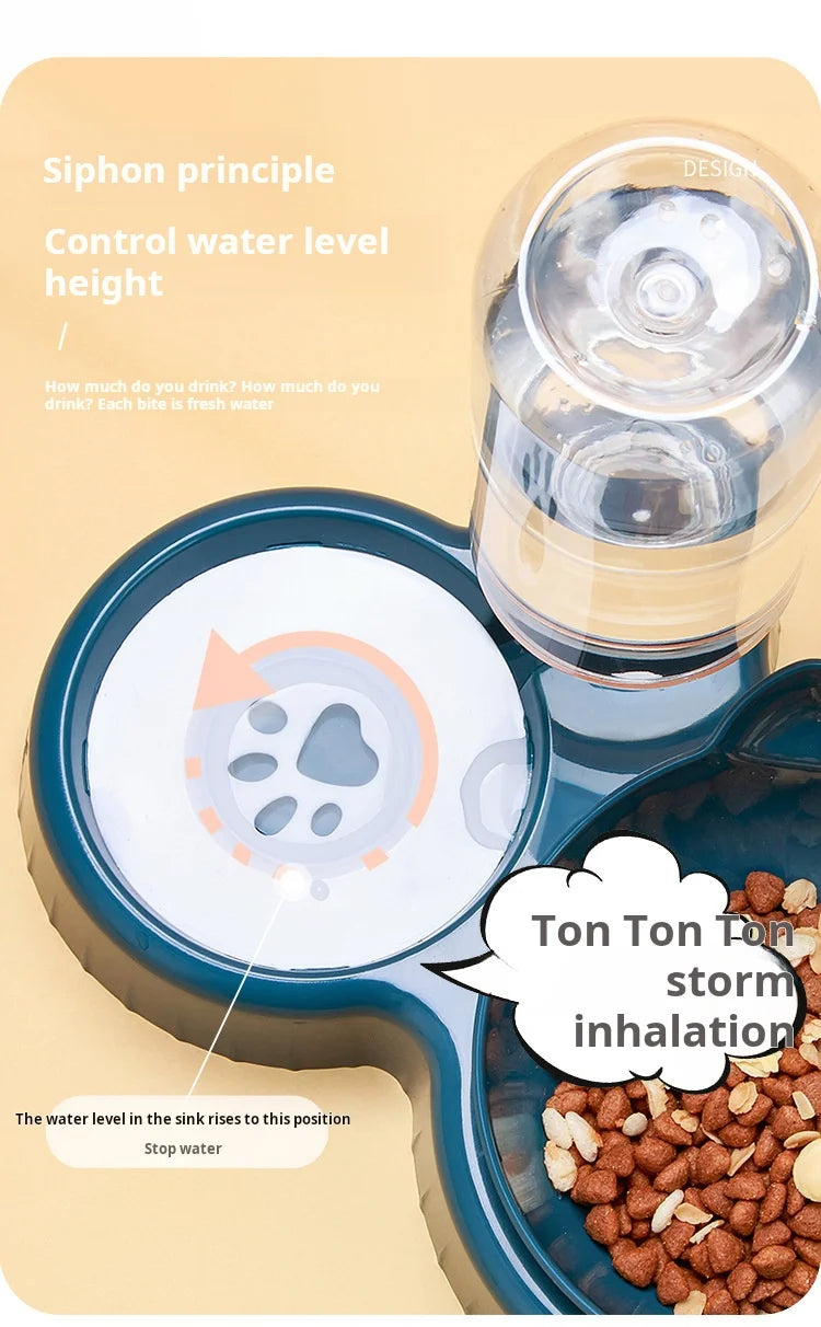 Automatic Pet Feeder with Water Dispenser