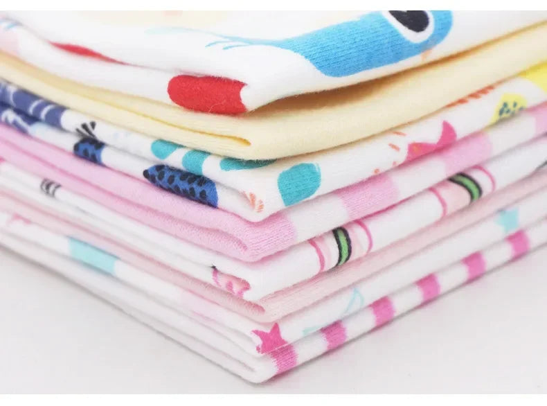 Baby Cotton Washcloth Set – 100% Cotton