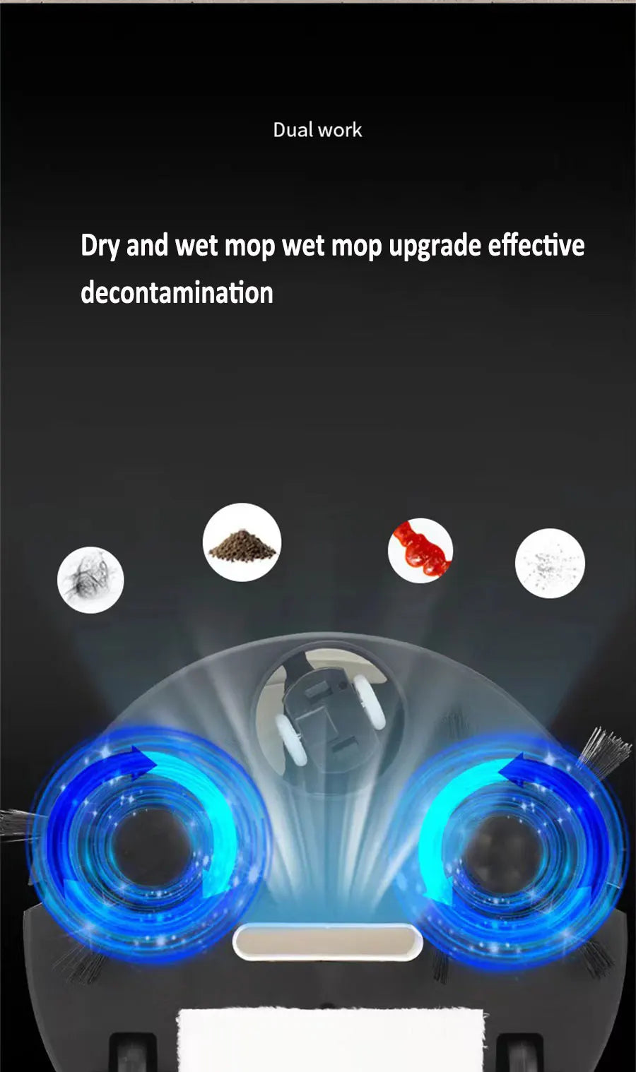 Robô Aspirador Doméstico - RoboClean 360