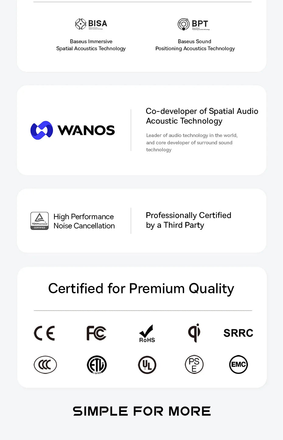 Baseus TWS Bluetooth Earphones