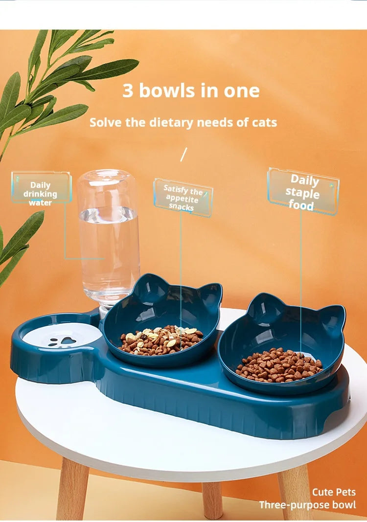 Automatic Pet Feeder with Water Dispenser