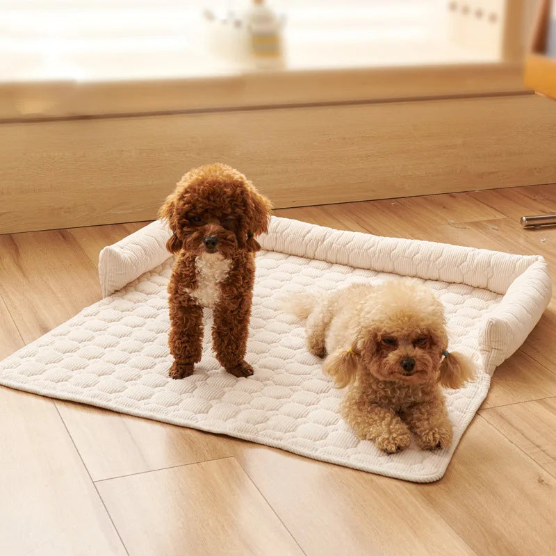 Quilted Dog Couch Cover