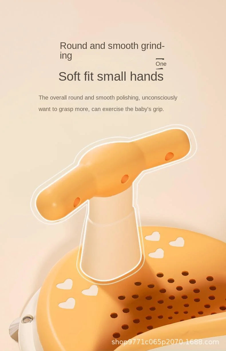Baby Bath Seat with Backrest and Safety Bar