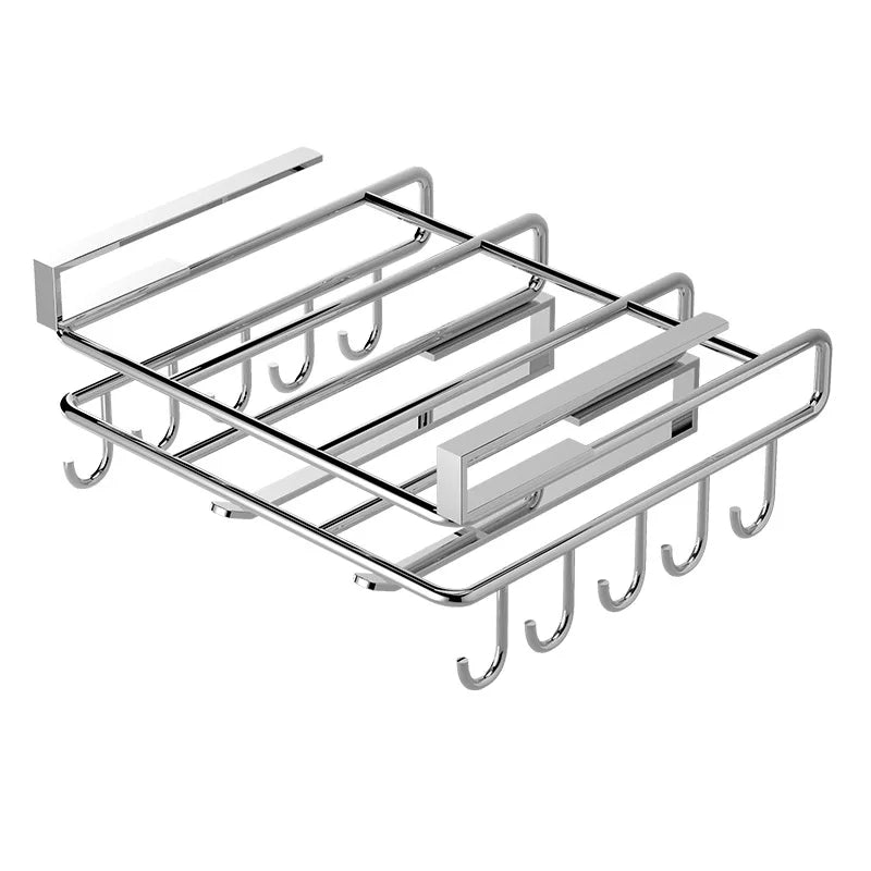 Under Cabinet Kitchen Organizer Rack