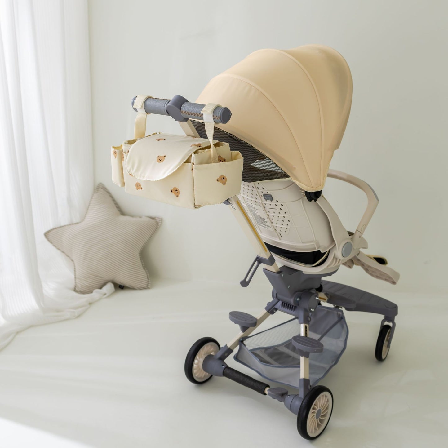 Baby Stroller Organizer Bag with Cup Holder